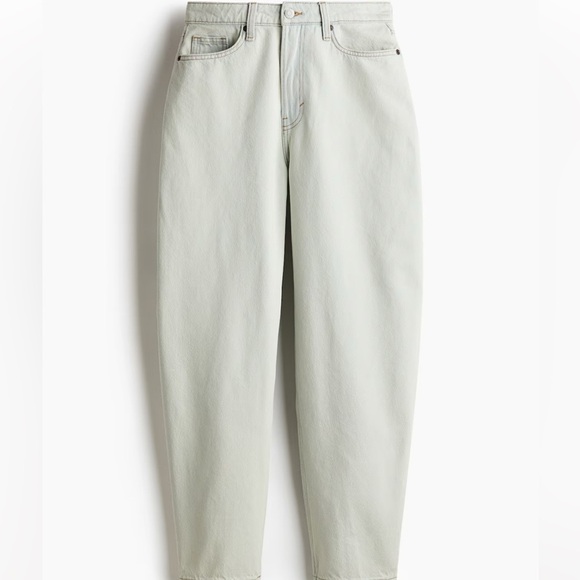 H&M Denim - H&M light wash barrel leg jeans